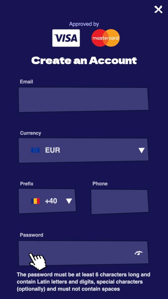 Completează restul datelor din formular