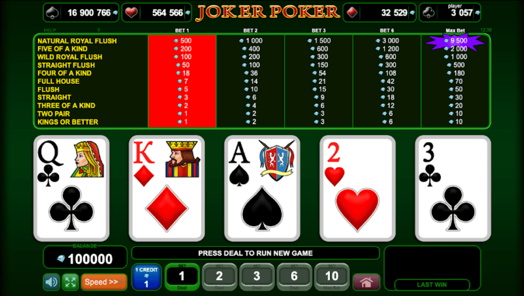Joacă gratis Joker Poker