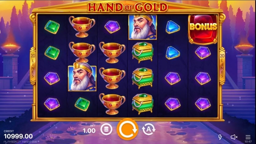 Joacă gratis Hand of Gold