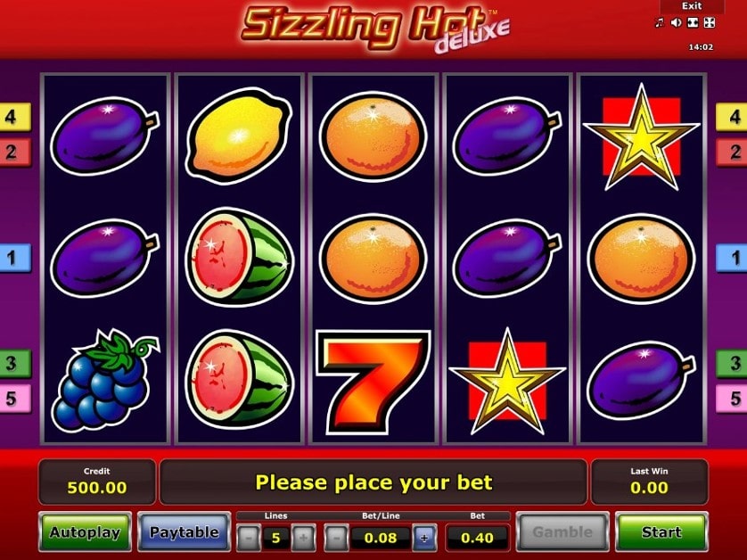 Joacă gratis Sizzling Hot Deluxe