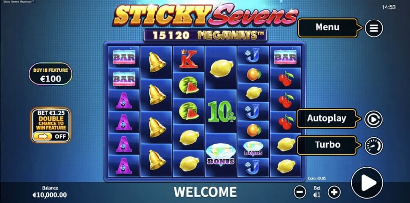 Joacă gratis Sticky Sevens Megaways