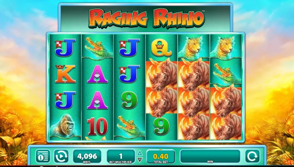 Joacă gratis Raging Rhino