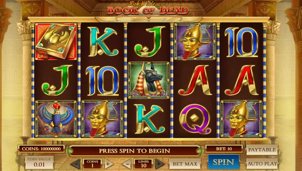 Joacă gratis Rich Wilde and the Book of Dead
