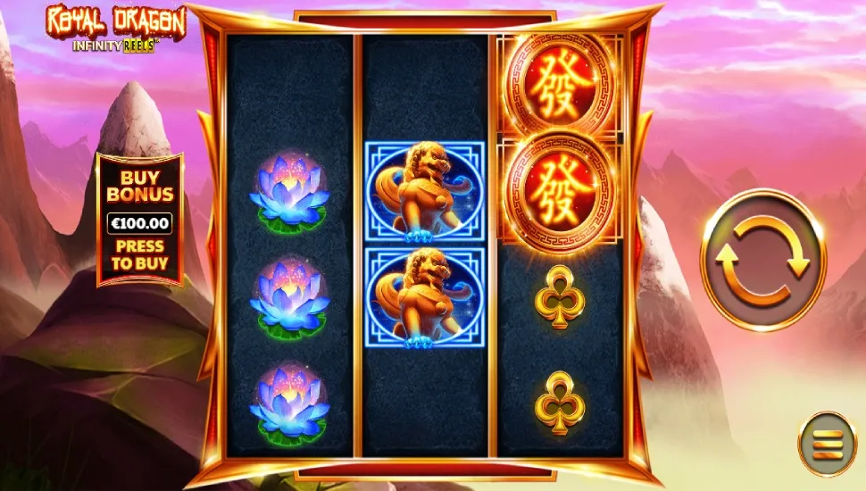 Joacă gratis Royal Dragon Infinity Reels