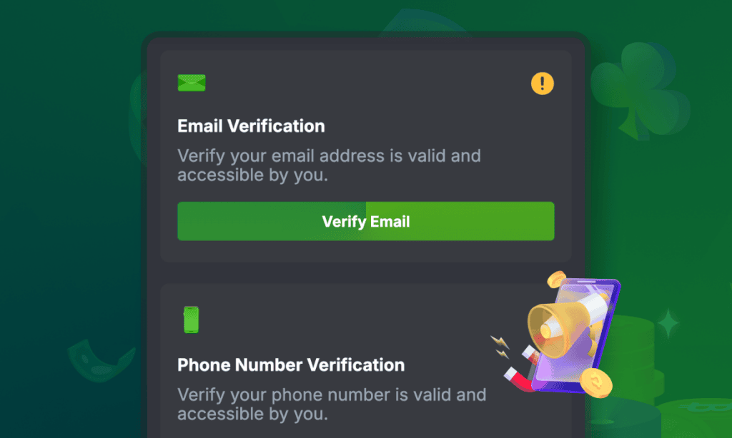 Verifică-ți adresa de email/numărul de telefon